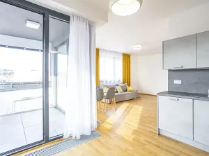 Pronájem bytu 2+kk, Praha - Holešovice, Osadní, 62 m2