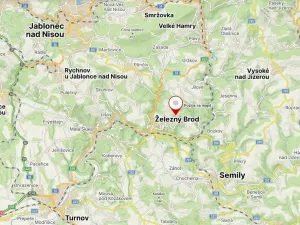 Prodej pole, Železný Brod - Střevelná, 2828 m2