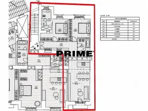 Pronájem bytu 3+kk, Praha - Vinohrady, Laubova, 95 m2