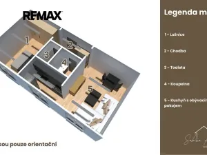 Prodej bytu 2+kk, Pardubice, Mladých, 39 m2