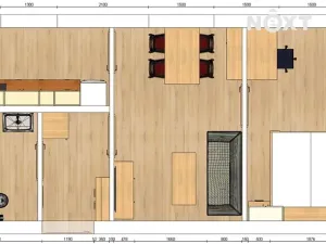 Prodej bytu 2+1, Praha - Písnice, Libušská, 42 m2