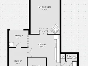 Pronájem bytu 3+kk, Praha - Staré Město, Smetanovo nábřeží, 84 m2