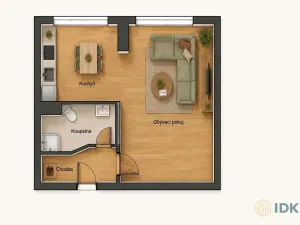 Prodej bytu 1+1, Benešov, Nová Pražská, 40 m2