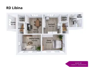 Prodej rodinného domu, Libina, 83 m2