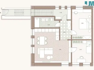 Prodej bytu 3+kk, Býchory, 80 m2