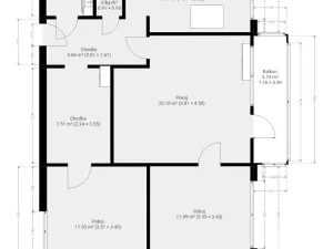 Pronájem bytu 3+1, Brno, Bednaříkova, 73 m2