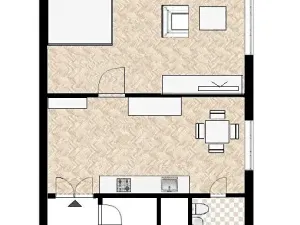 Prodej bytu 2+kk, Praha - Staré Město, Bílkova, 44 m2
