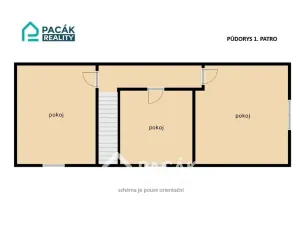 Pronájem rodinného domu, Bílá Lhota - Hradečná, 160 m2