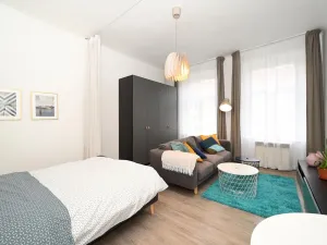 Pronájem bytu 1+1, Praha - Vršovice, Moskevská, 36 m2