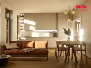 Prodej bytu 2+kk, Praha - Smíchov, Grafická, 43 m2