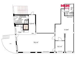 Pronájem komerční nemovitosti, Zdiby - Přemyšlení, U Továrny, 175 m2