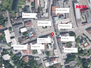 Pronájem kanceláře, Ústí nad Orlicí, Mírové nám., 79 m2