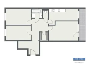 Prodej bytu 3+1, Praha - Chodov, Dědinova, 85 m2