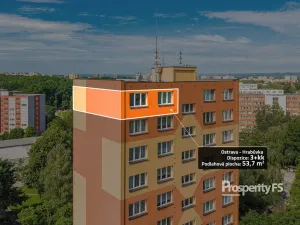 Prodej bytu 3+kk, Ostrava - Hrabůvka, Plzeňská, 53 m2