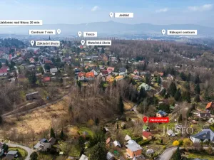 Prodej zahrady, Liberec, Hrabalova, 720 m2