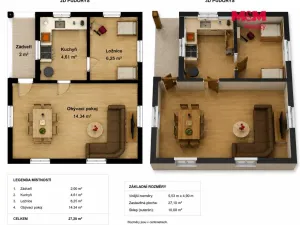 Prodej chaty, Sázava - Čeřenice, 27 m2