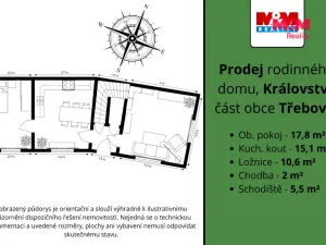 Prodej rodinného domu, Třebovle - Království, 51 m2