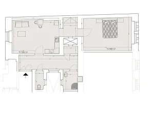 Pronájem bytu 2+kk, Praha - Nové Město, Lípová, 58 m2