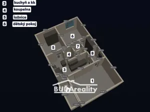 Pronájem bytu 3+1, Otrokovice, Štěrkoviště, 62 m2