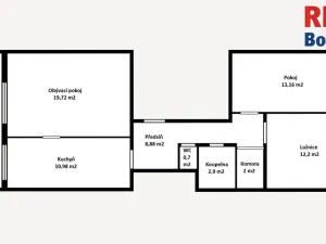 Prodej bytu 3+1, Praha - Letňany, Ostravská, 70 m2
