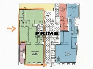 Pronájem obchodního prostoru, Praha - Vinohrady, Italská, 225 m2