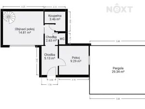 Prodej rodinného domu, Černá u Bohdanče, 258 m2