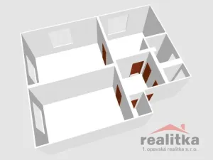 Pronájem bytu 2+1, Opava - Předměstí, Horovo náměstí, 67 m2