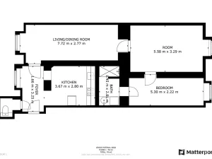 Pronájem bytu 3+1, Praha - Holešovice, Kamenická, 80 m2