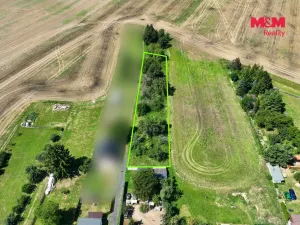 Prodej zahrady, Chlístovice, 1361 m2