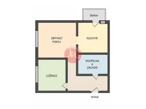 Prodej bytu 2+1, Bohumín - Nový Bohumín, Čáslavská, 41 m2