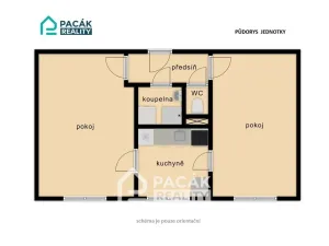 Pronájem bytu 2+1, Olomouc - Hodolany, Hálkova, 43 m2