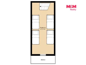 Prodej chaty, Staré Hobzí, 56 m2