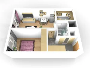 Prodej bytu 2+kk, Praha - Kobylisy, Slancova, 45 m2