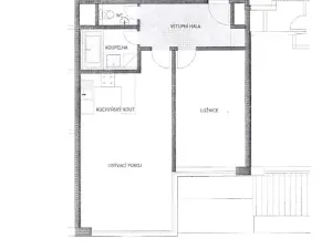 Pronájem bytu 2+kk, Praha - Karlín, Rohanské nábřeží, 58 m2