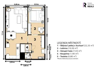 Prodej bytu 2+kk, Praha - Řepy, Žufanova, 42 m2