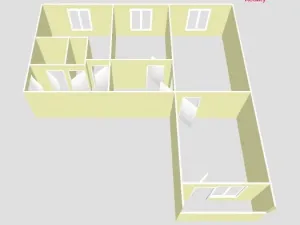 Prodej bytu 3+1, Jirkov, Alešova, 76 m2
