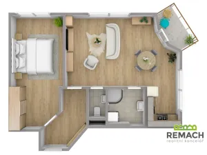 Pronájem bytu 2+kk, Uherské Hradiště, Hrušková, 65 m2