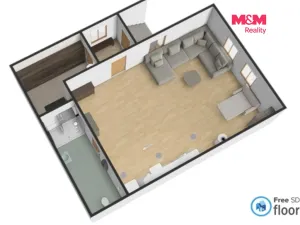 Prodej chaty, Vyskytná nad Jihlavou - Rounek, 41 m2