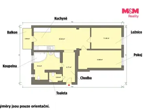 Pronájem bytu 3+kk, Františkovy Lázně, Anglická, 67 m2