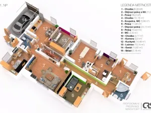 Prodej rodinného domu, Kladno - Kročehlavy, Kozinova, 225 m2