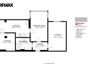 Prodej bytu 3+1, Karlovy Vary - Drahovice, Vítězná, 77 m2