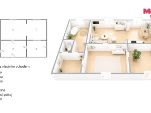 Prodej rodinného domu, Mikulovice, Mlýnská, 250 m2