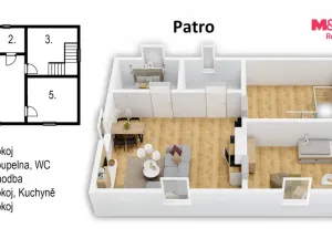 Prodej rodinného domu, Rychnov nad Kněžnou, Svobody, 140 m2