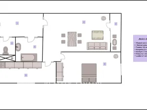 Prodej bytu 2+1, Praha - Chodov, Podjavorinské, 43 m2