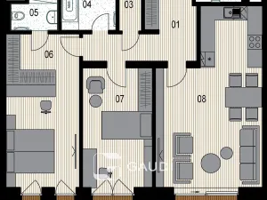 Prodej bytu 3+kk, Praha, Mezitraťová, 91 m2