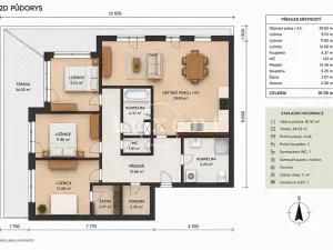 Prodej bytu 4+kk, Praha - Hostivař, Bratislavská, 92 m2