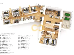 Prodej ubytování, Uzeničky - Černívsko, 590 m2