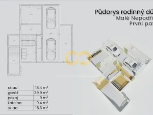 Prodej rodinného domu, Dobev - Malé Nepodřice, 288 m2