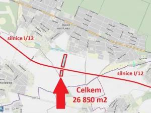 Prodej pole, Praha, Hořejšího, 26850 m2