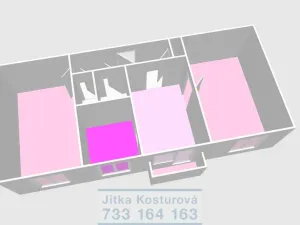 Prodej bytu 3+1, Krnov - Pod Cvilínem, Tyršova, 60 m2